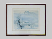 Lithographie de Ryton Cazenave, signée. Aquarelliste Fuxéen