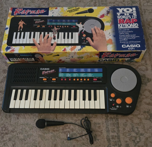 Casio rap rapman - casio, synthesizer
