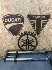 Kawasaki Kxf 250 2007-2008 Forks And Yokes Showa Clean Condition 