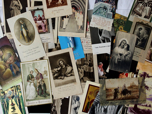 Images pieuses lot - images,