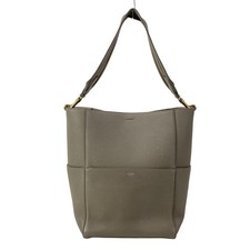 Auth CELINE Sangle Medium 189593AH4.18TP Taupe (gray-beige) - Shoulder Bag