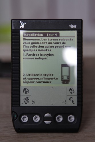 Pda handspring visor - pda,