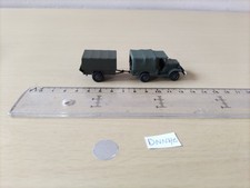 ROCO, MILITARY VEHICLE WITH TRAILER 1/87e