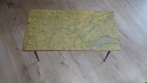 Vintage ancienne table - table, basse