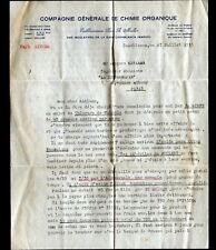 CASABLANCA (MOROCCO) General Company of Organic Chemistry "Pierre A. MULLER" in 1933