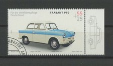 GERMANY STAMP 2002 CARS OLDTIMER TRABANT TRABI TRABBI used 1. DAY h7163