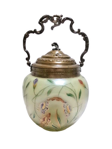 Pot biscuit art - nouveau, en