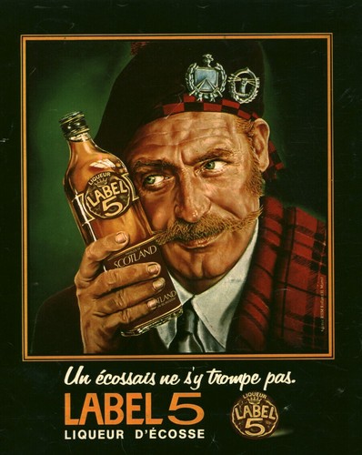 Publicité ancienne whisky - ancienne,