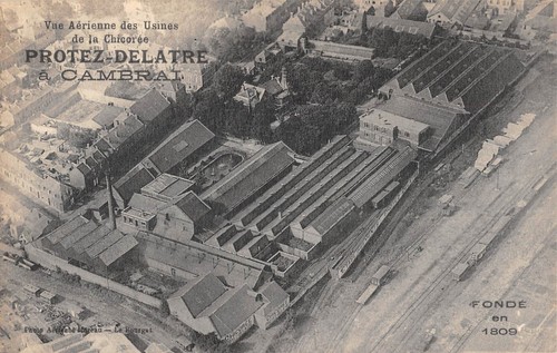Cpa cambrai vue aerienne - 59, /