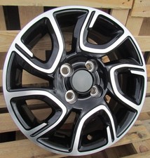 4x 14 Inch 4x100 Black