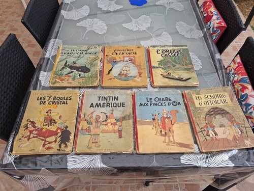 Lot tintin ancienne - lot,