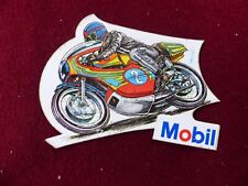 Antique Motorcycle Sticker: MOBILE