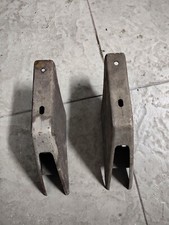 OPEL GT 1900 ORIGINAL CHROME REAR BUMPER FACES