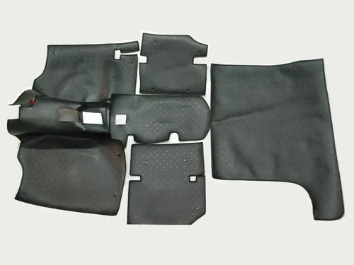 Jeu panneaux porte noirs - de,
