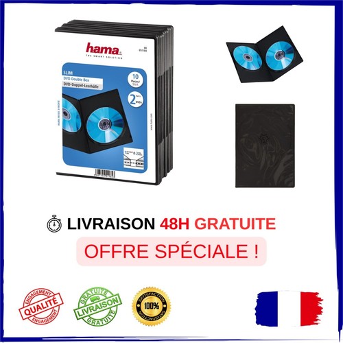 Hama boîtier dvd - dvd, slim