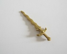 Playmobil (L2354) Middle Ages - Matte Golden Sword with Wavy Blade 3345 3840