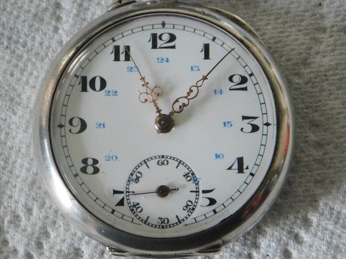 Montre gousset argent - montre,