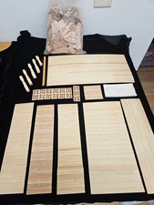 Dollhouse Shingles Cedar Wood 1000+ Pcs Plus Flooring, Moulding, Banister