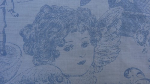 Coupon tissus french fabric - french,
