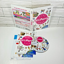 Wii Party (Nintendo Wii) Complete CIB w/ Manual - Tested Working