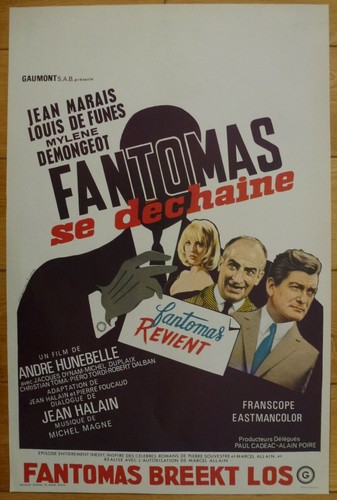 Fantomas dechaine louis de - se,
