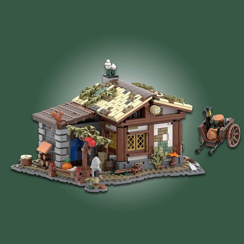 Modubrix medieval hut modular - medieval,