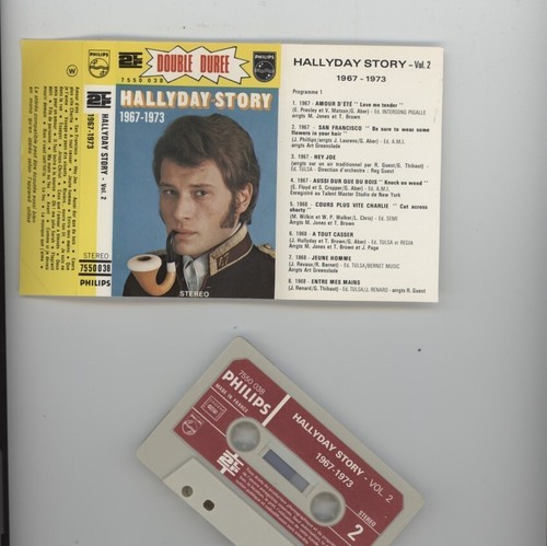 Johnny hallyday audio - k7,