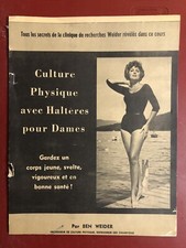 1960s CULTURE PHYSIQUE AVEC