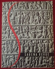 Vintage Sabena Revue Airline Magazine - Turkey Issue - Great Ads/Photos - 1965