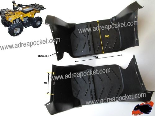 Paire cales pieds type - paire,