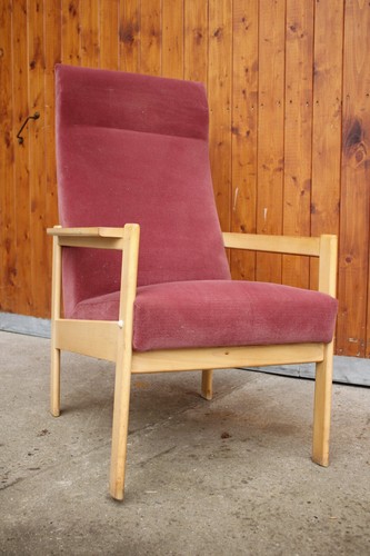Fauteuil haute dossier - haute, vintage
