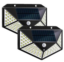 2x Solaire LED Lampe