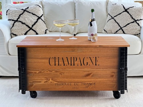 Table basse coffre - table,