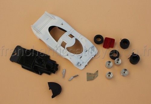 Voiture porsche 917 blanc - voiture,