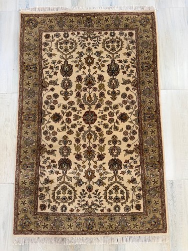 Tapis vintage noué main - noué,