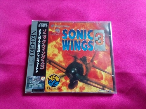 Sonic wings snk neo - geo, cd