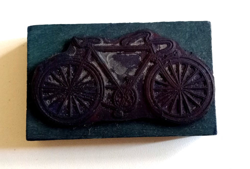 Ancien tampon encreur sur - ancien,