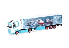 HERPA, DAF XG 4x2 avec remorque frigo 3 essieux VEBATRANS, échelle 1/87, HER3...