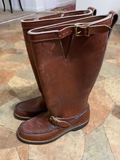 Gokeys Snake Proof Boots 7.5 Botte Sauvage Gro Cord Hunting Riding VTG