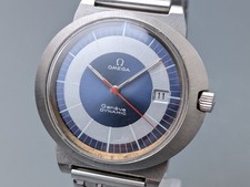 1960's OMEGA DYNAMIC First Model Blue Dial Automatic Men's Watch Vintage 41mm