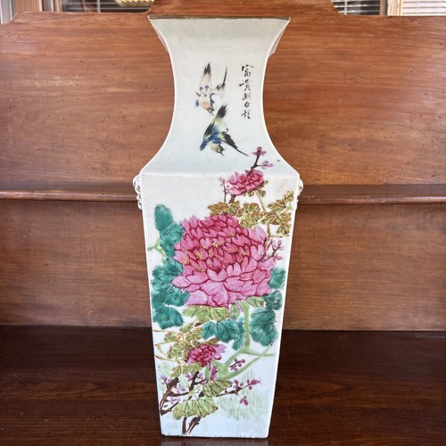 Grand vase chinois famille - grand,