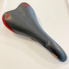Velo Titanium Topo Team Mountain Bike Seat Leather Vintage MTB Road