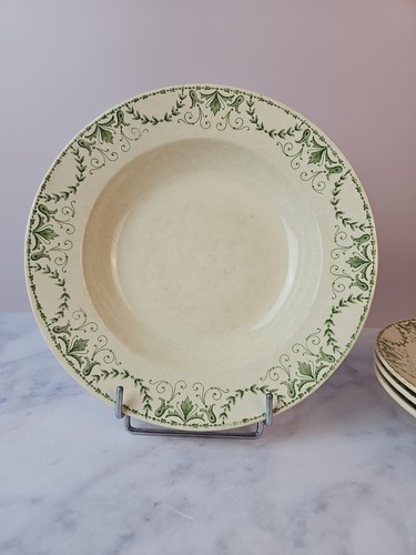 Assiettes creuses décor - creuses,