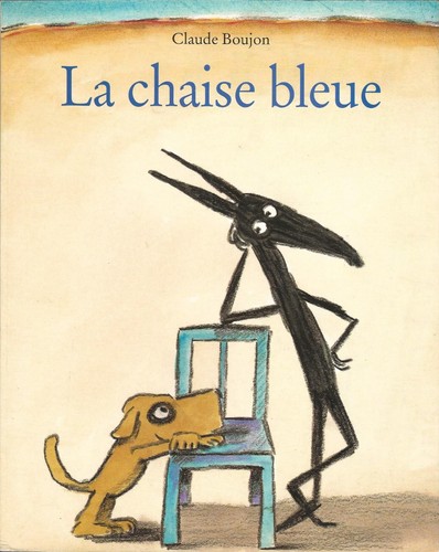 Chaise bleue école des - la, /