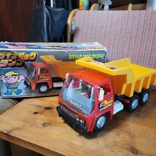 [Rare] Nomura Toy Dynamic Dump Truck Showa Retro Vintage