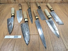 Lot Endommagé De Couteaux De