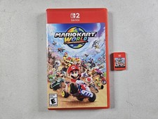 Mario Kart World Nintendo Switch 2 Authentic Video Game Cartridge With Case ?