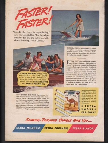 1940 camel cigarette florence - camel,