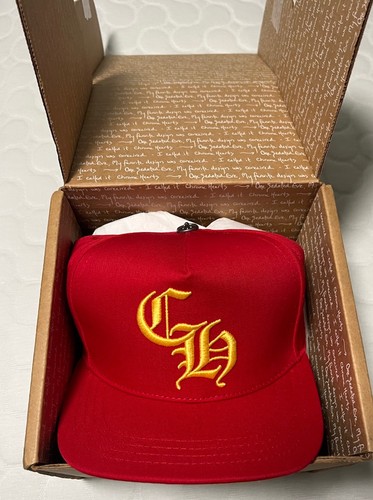 Chrome hearts hat red yellow - hat, &