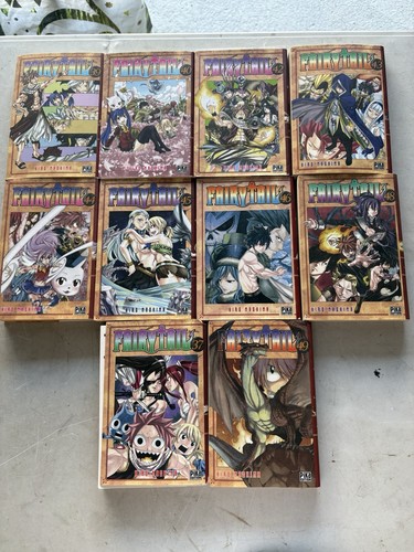 Lot mangas fairy tail - lot,